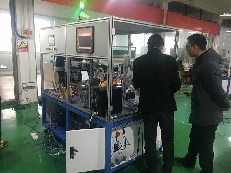 墊片全檢機現場驗收