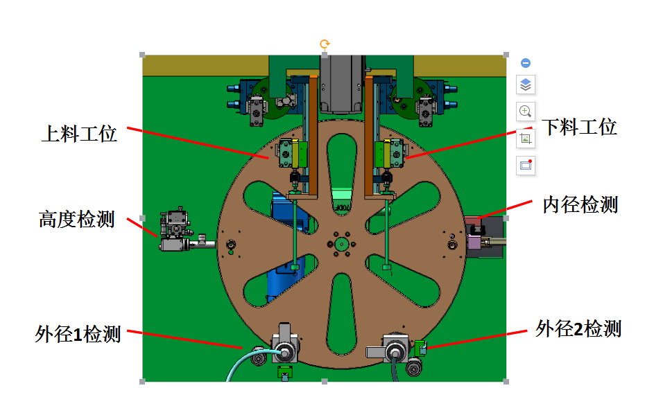 自動化檢測設備廠家亞新科輪轂檢測項目方案
