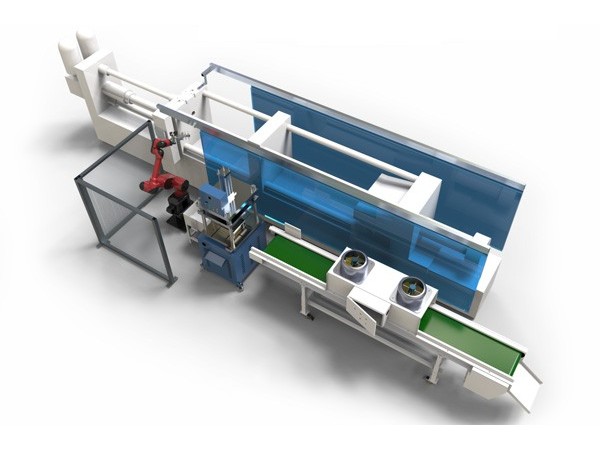 六關節機器人應用于壓軸行業