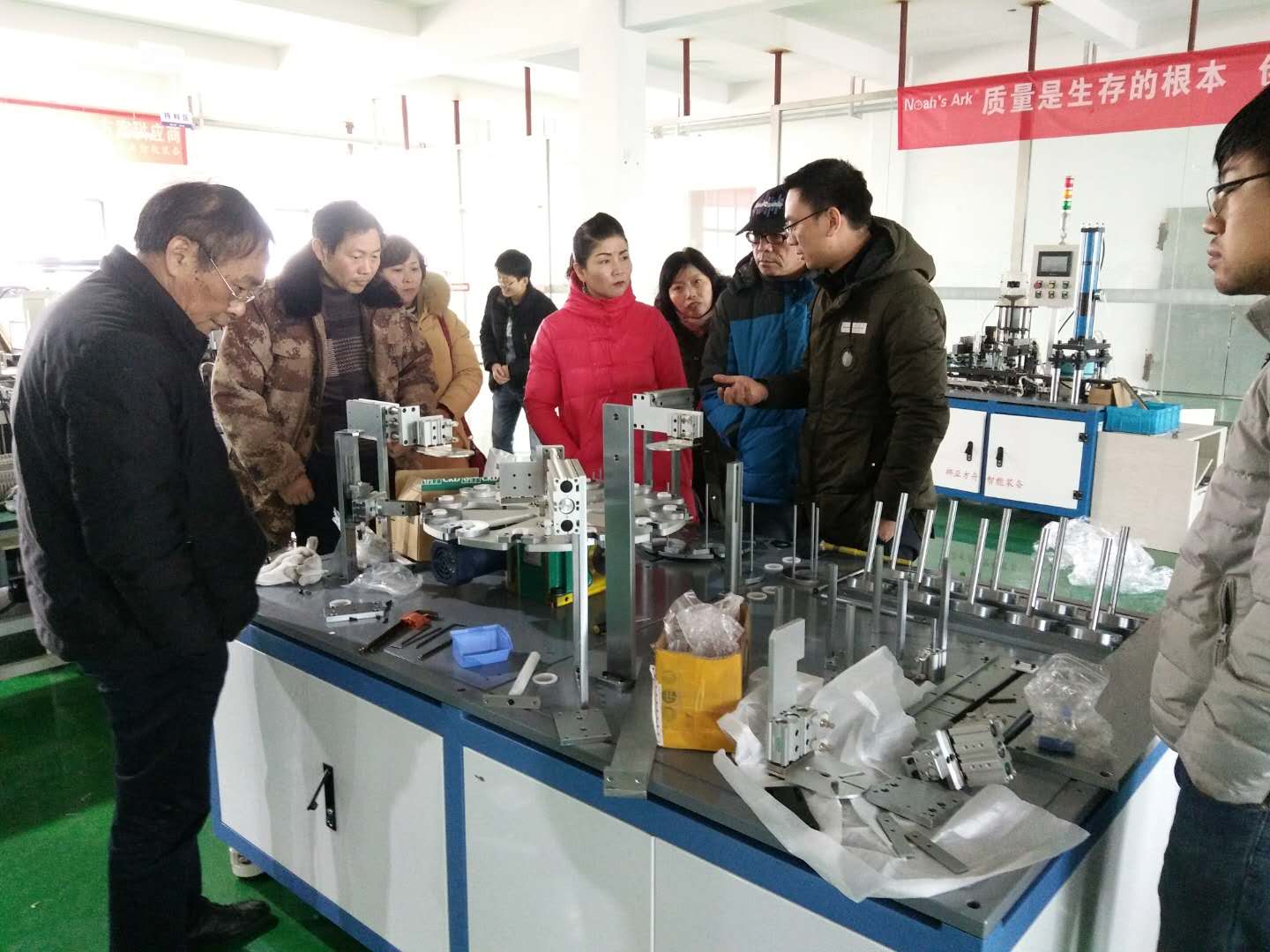 上汽通用五菱汽車股份到訪挪亞方舟，共話自動檢測技術與品質管理