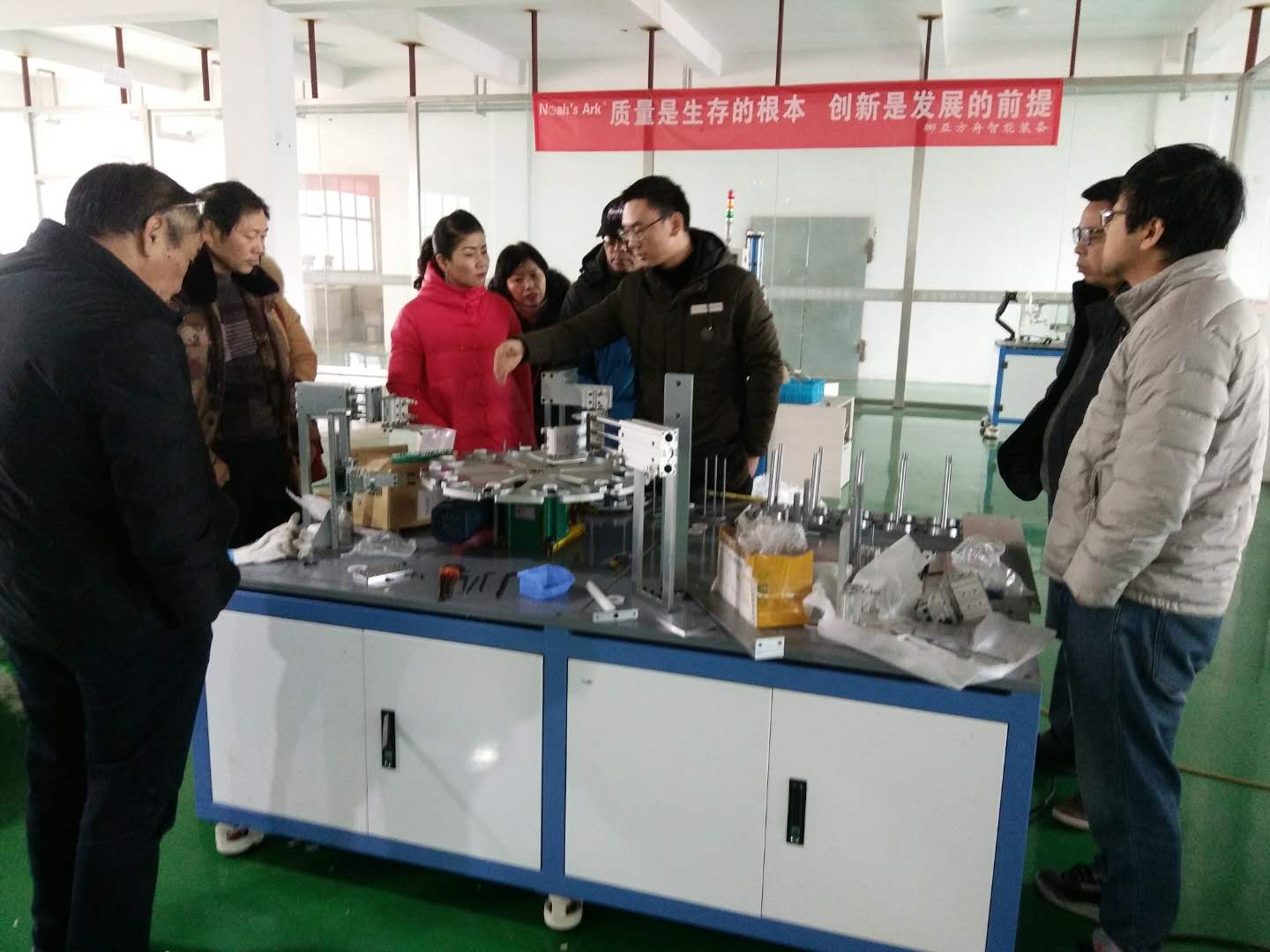 上汽通用五菱汽車股份到訪挪亞方舟，共話自動檢測技術與品質管理